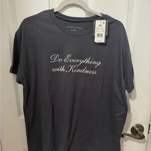 Grayson Threads Charcoal Tee with Inspirational Message